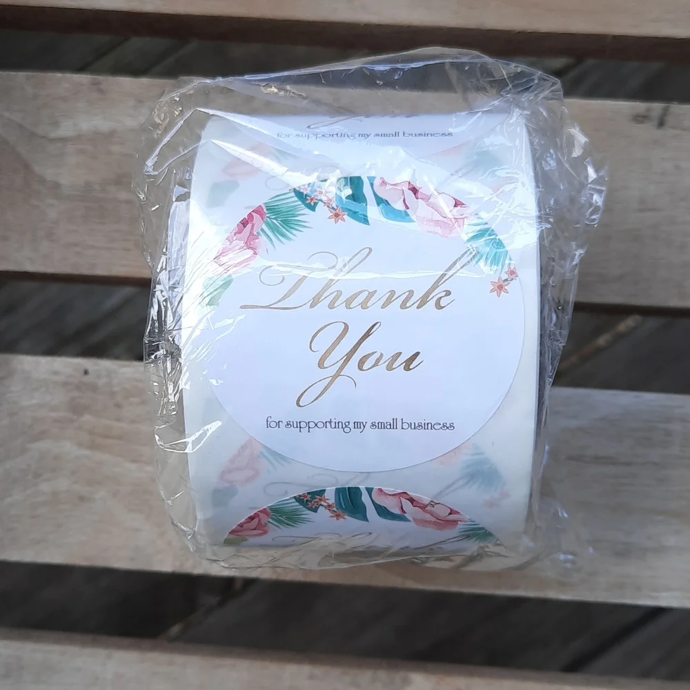 Roll of 500 Thank you labels